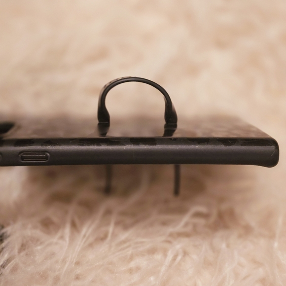 Loopy Case Note 20 Ultra Midnight Leopard Matte And Gloss Matching Storage Bag - Picture 2 of 6